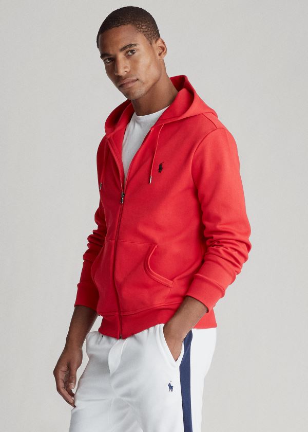 Moletom Polo Ralph Lauren Double-Knit Full-Zip Homem 50842-TRJH